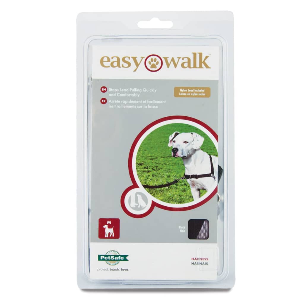 PetSafe Harnais pour chiens Easy Walk M Noir