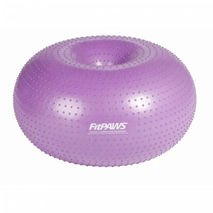 FitPAWS Balle d'équilibre pour animaux de compagnie TRAX Donut 55 cm