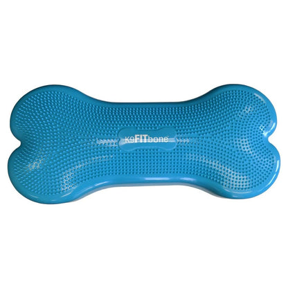 FitPAWS Plate-forme d'équilibre d'animaux Giant K9FITbone PVC Aqua