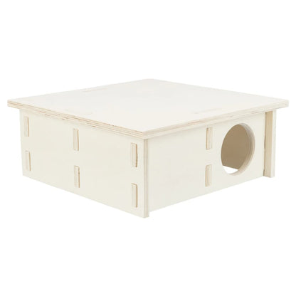 TRIXIE Maison pour rongeurs à 4 pièces 25x10x25 cm Bois