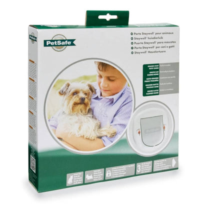 PetSafe Volet à 4 voies pour animaux de compagnie 280 Blanc