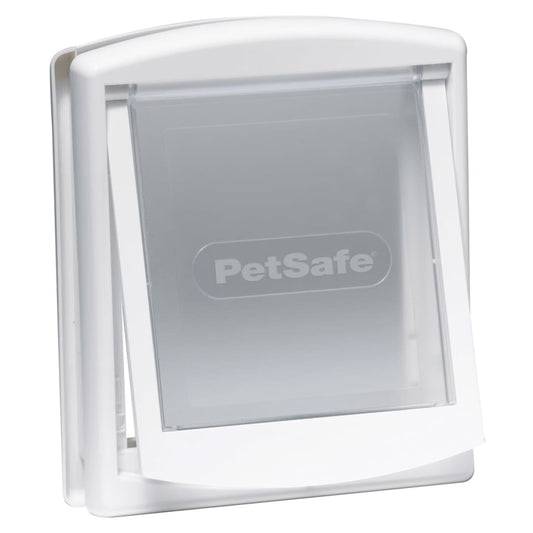 PetSafe Porte à 2 voies pour chiens 715 Petit 17,8 x 15,2 cm Blanc