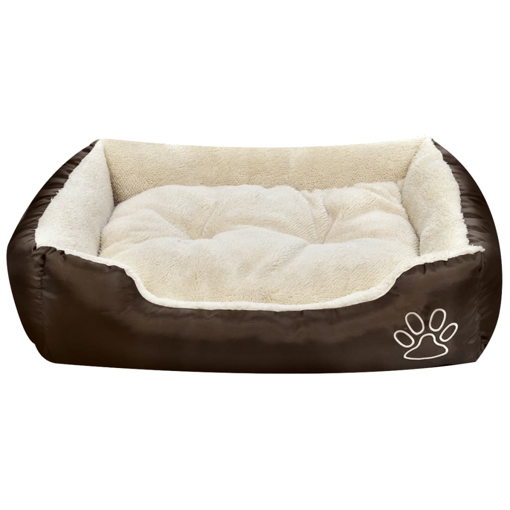 Lit chaud pour chiens avec coussin rembourré Taille S