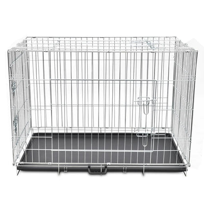 Cage métallique et pliable pour chiens XL