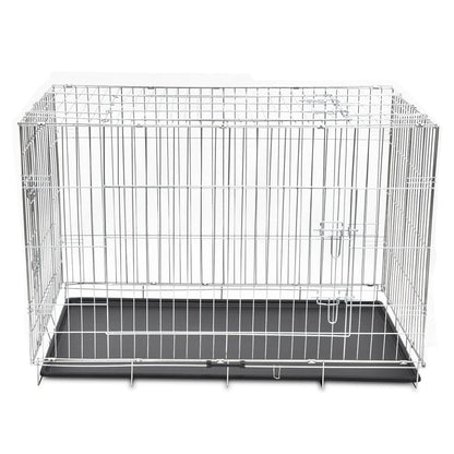 Cage métallique et pliable pour chiens XXL