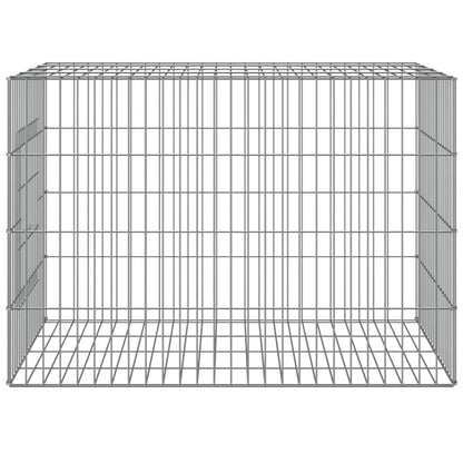 Cage à lapin 78x54x54 cm Fer galvanisé