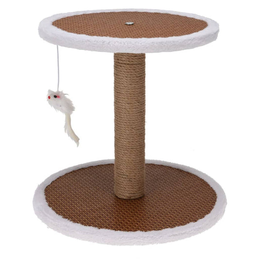 Pets Collection Arbre à chat sur pied avec souris 35x35x33 cm