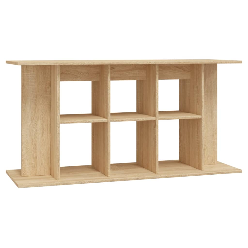 Support d'aquarium chêne sonoma 120x40x60cm bois d'ingénierie