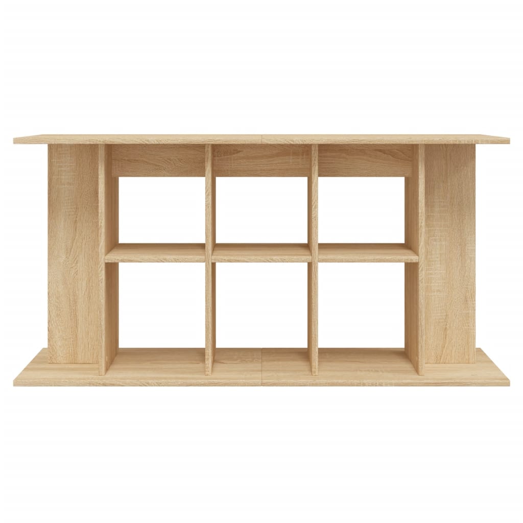 Support d'aquarium chêne sonoma 120x40x60cm bois d'ingénierie