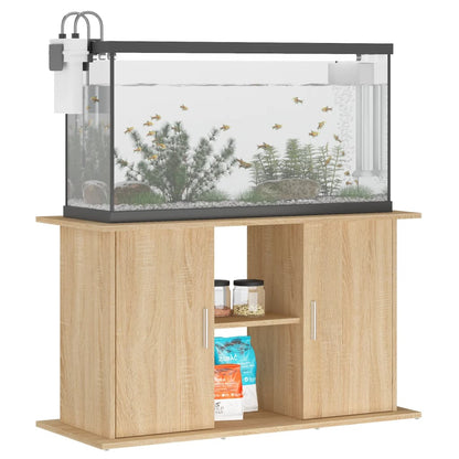 Support d'aquarium chêne sonoma 101x41x58 cm bois d'ingénierie