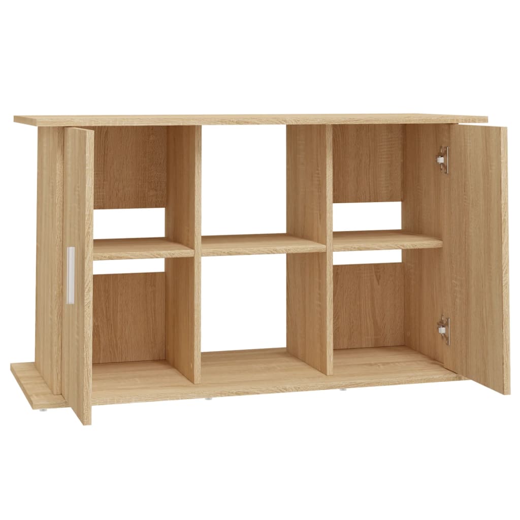 Support d'aquarium chêne sonoma 101x41x58 cm bois d'ingénierie