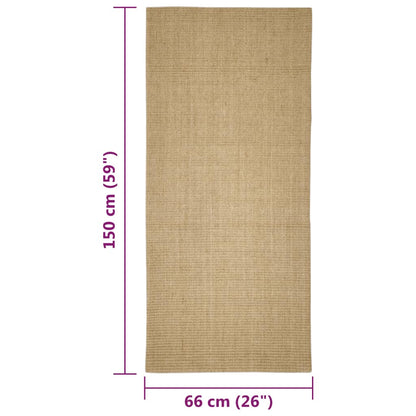 Tapis en sisal pour griffoir 66x150 cm