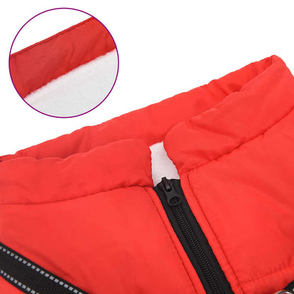 Manteau pour chiens avec harnais imperméable réfléchissant 3XL