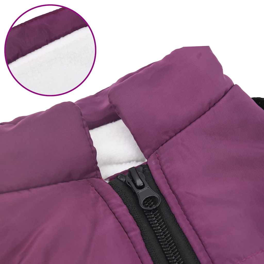 Manteau pour chiens avec harnais imperméable réfléchissant S