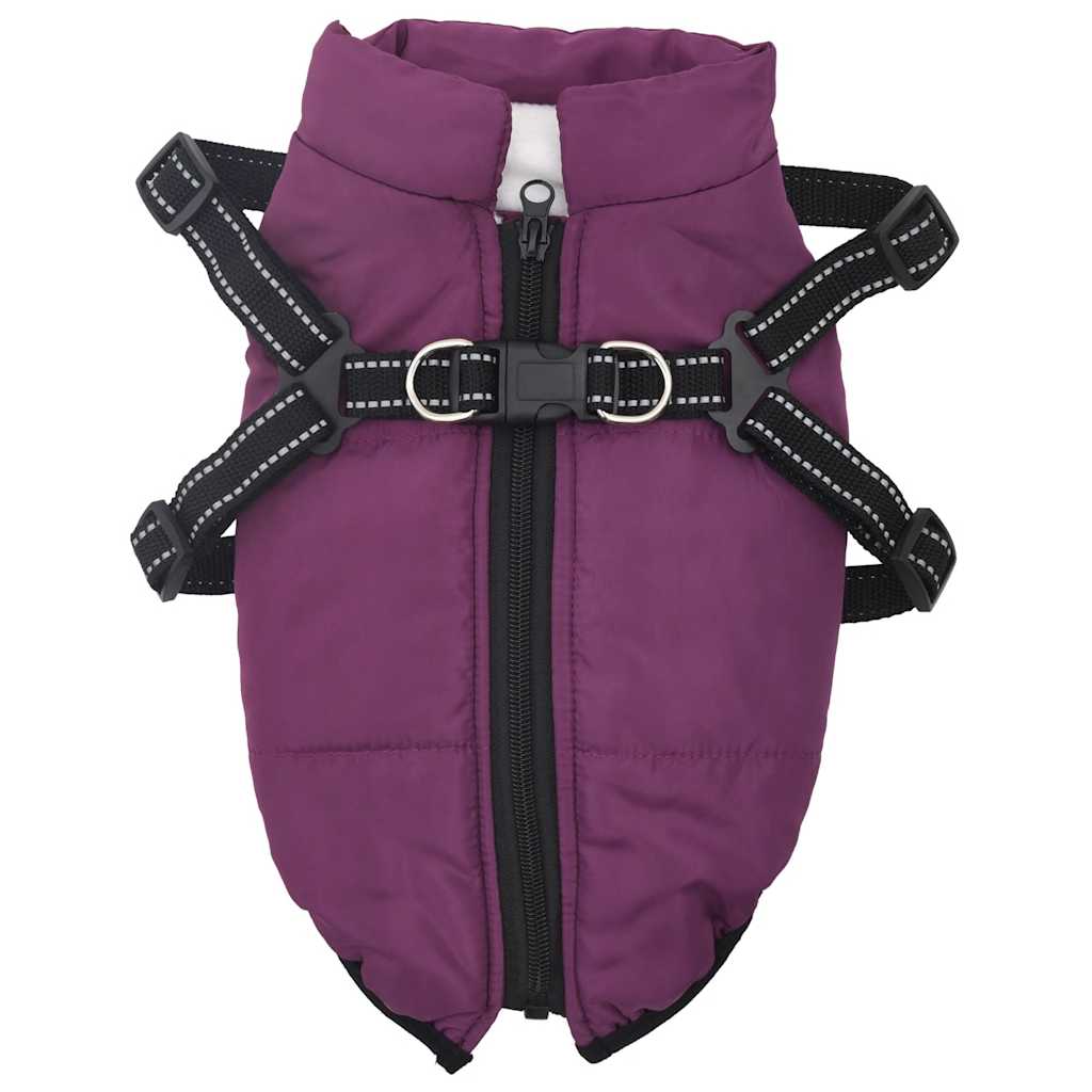 Manteau pour chiens avec harnais imperméable réfléchissant XL