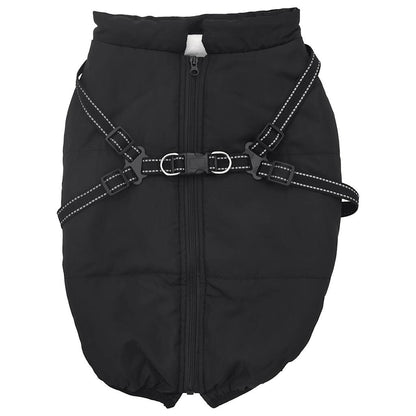 Manteau pour chiens avec harnais imperméable réfléchissant 3XL