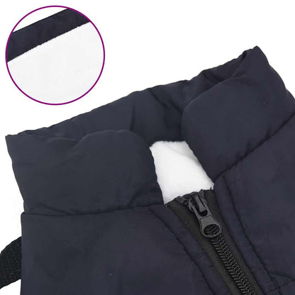 Manteau pour chiens avec harnais imperméable réfléchissant M