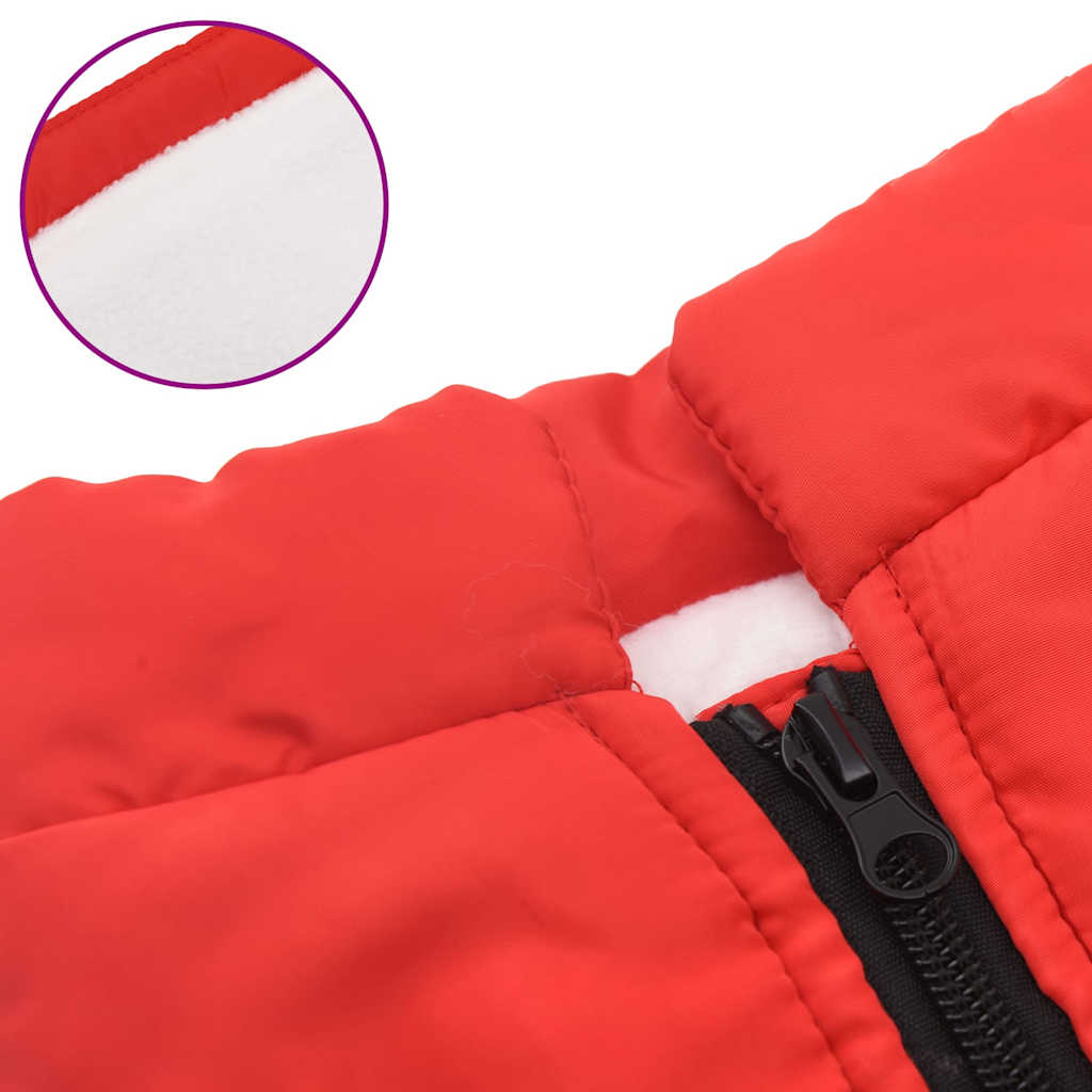 Manteau pour chiens avec harnais imperméable réfléchissant S